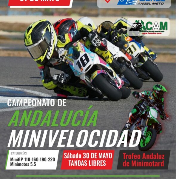 EL CAMPEONATO DE ANDALUCÍA DE MINIVELOCIDAD LEVANTA EL TELÓN EN JEREZ