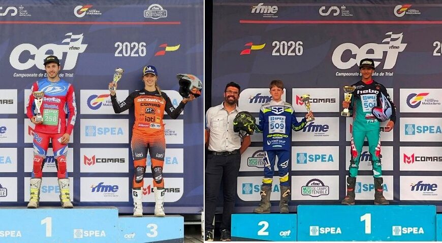 LOS PILOTOS ANDALUCES DESTACAN EN LA CITA DEL CAMPEONATO DE ESPAÑA DE TRIAL CELEBRADA EN…