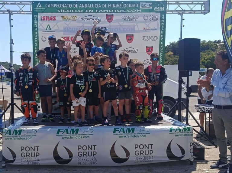 JEREZ REÚNE A LA CANTERA ANDALUZA EN LA TERCERA PRUEBA DE MINIVELOCIDAD Y TECNIFICACIÓN.