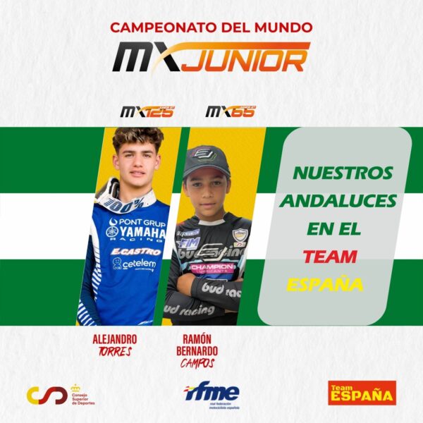 LA RFME SELECCIONA A LOS ANDALUCES ALEJANDRO TORRES Y RAMÓN BERNARDO CAMPOS PARA EL MUNDIAL&hellip;