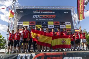 ESPAÑA ROZA EL PODIO CON UN HISTÓRICO CUARTO PUESTO EN EL MUNDIAL DE MOTOCROSS JÚNIOR DE JININ