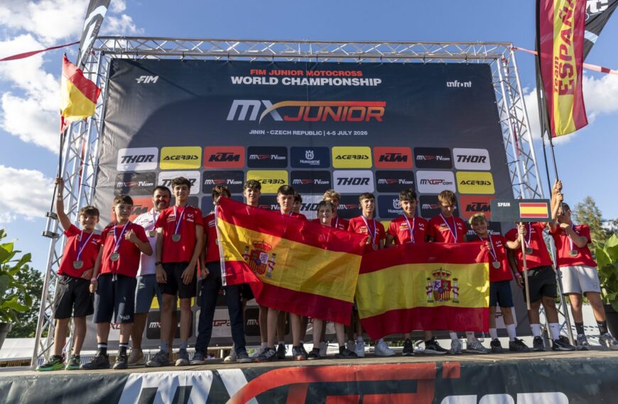 ESPAÑA ROZA EL PODIO CON UN HISTÓRICO CUARTO PUESTO EN EL MUNDIAL DE MOTOCROSS JÚNIOR&hellip;