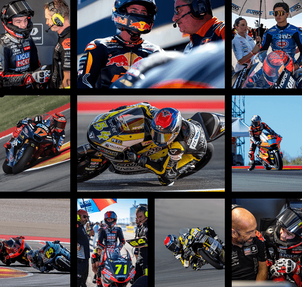 EL MOTOCICLISMO ANDALUZ RESISTE A LA MÁXIMA EXIGENCIA MUNDIALISTA EN EL GRAN PREMIO DE ARAGÓN.