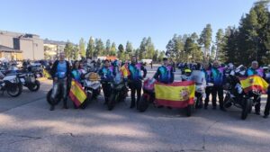 ÉXITO DEL MOTUTURISMO ESPAÑOL TRAS COMPLETAR  550 KILÓMETROS DE RUTA HISTÓRICA POR FINLANDIA