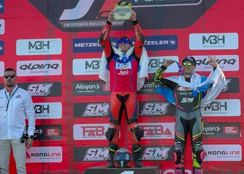 DE HUELVA A LA GLORIA EN HUNGRÍA: PAQUITO GÓMEZ RECONQUISTA EL TRONO EUROPEO DE SUPERMOTO