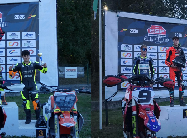 FRANCISCO GÓMEZ REQUENA Y DANIEL GARCÍA JIMÉNEZ CONQUISTAN EL PODIO EN EL NACIONAL DE SUPERMOTO&hellip;