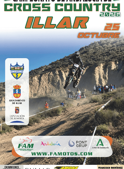 ÍLLAR CORONARÁ A LOS NUEVOS CAMPEONES DEL CROSS-COUNTRY ANDALUZ – INSCRIPCIONES ABIERTA Y COPA PONT GRUP