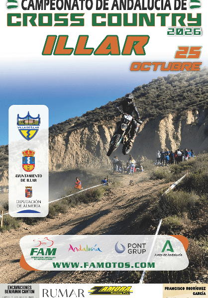 ÍLLAR CORONARÁ A LOS NUEVOS CAMPEONES DEL CROSS-COUNTRY ANDALUZ – INSCRIPCIONES ABIERTA Y COPA PONT&hellip;