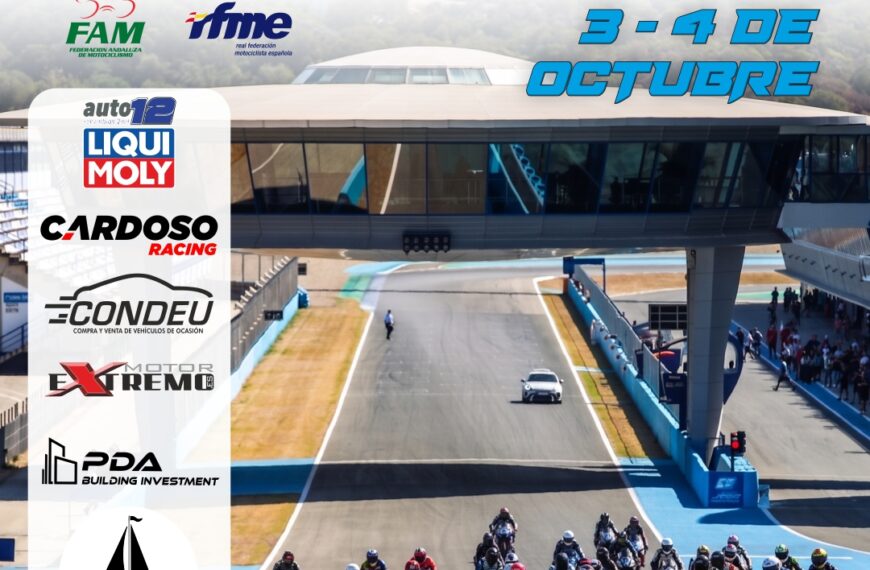 ⚠️ ÚLTIMO DÍA PARA INSCRIBIRSE ⚠️ ¡RUGIDO DE MOTORES EN JEREZ! EL ANDALUZ DE VELOCIDAD…