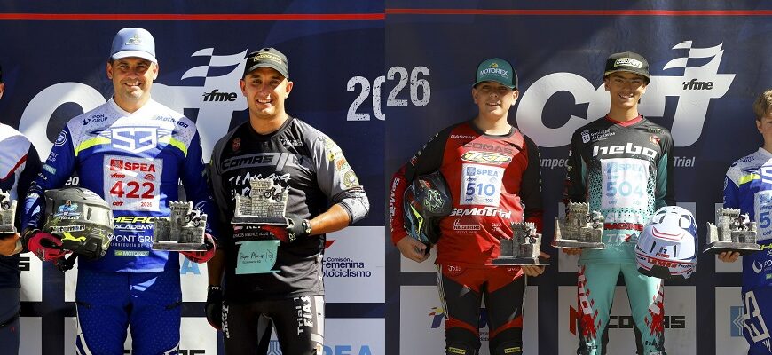 LOS ANDALUCES SUMAN DOS PODIOS EN EL CAMPEONATO DE ESPAÑA DE TRIAL EN VIMIANZO