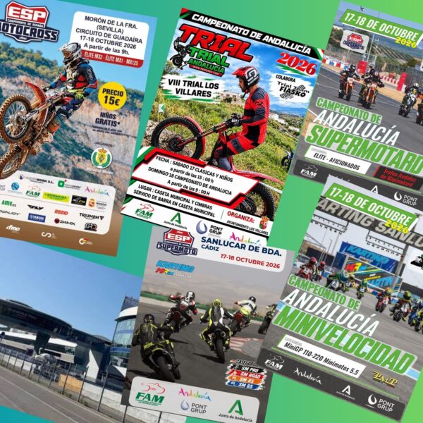 LOS MOTORES VUELVEN A RUGIR EN DISTINTOS PUNTOS DE ANDALUCÍA