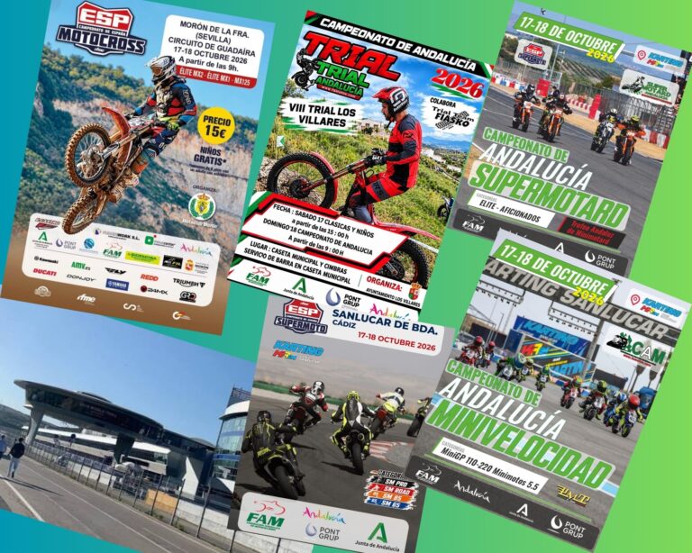 LOS MOTORES VUELVEN A RUGIR EN DISTINTOS PUNTOS DE ANDALUCÍA