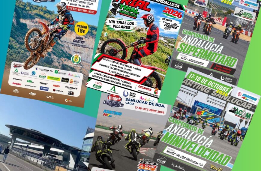 LOS MOTORES VUELVEN A RUGIR EN DISTINTOS PUNTOS DE ANDALUCÍA